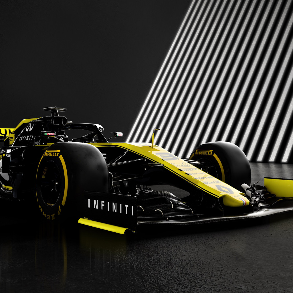 Renault F1 RS19 wallpaper 1024x1024