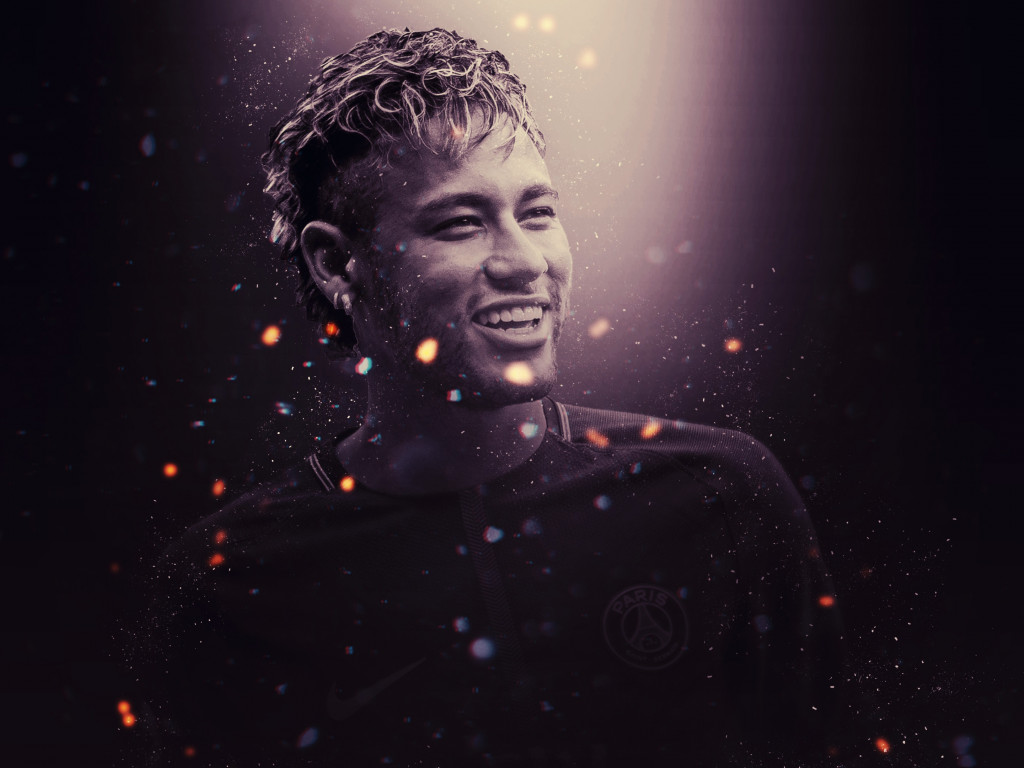 Neymar for PSG wallpaper 1024x768