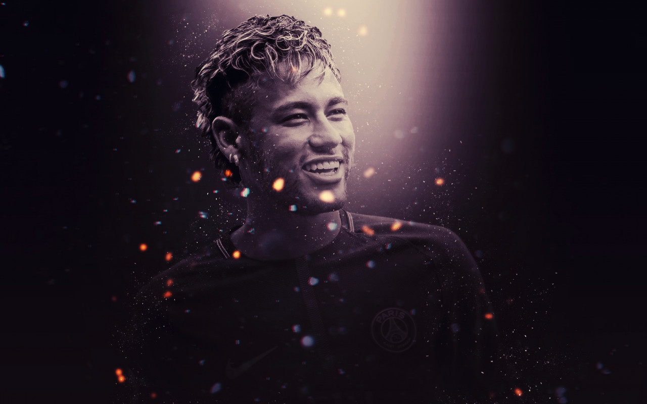 Neymar for PSG wallpaper 1280x800