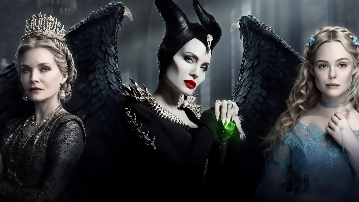 Maleficent: Mistress of Evil wallpaper 1366x768