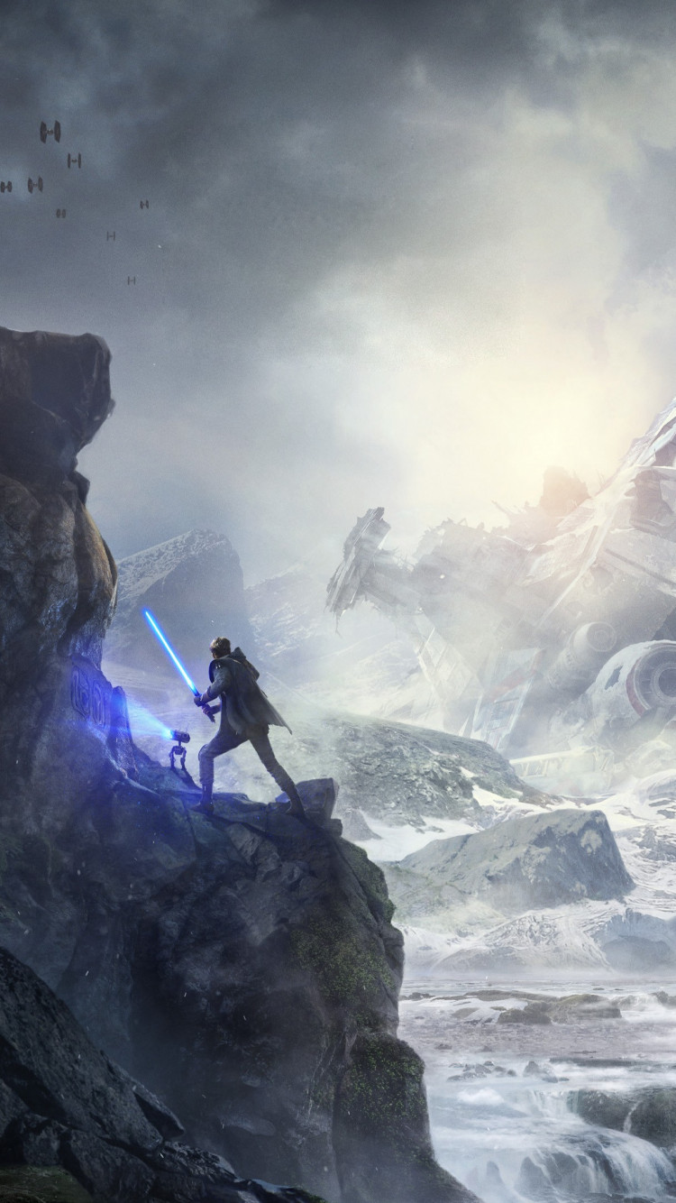 Star Wars Jedi: Fallen Order screenshot wallpaper 750x1334