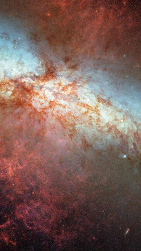Supernova explosion wallpaper 480x854