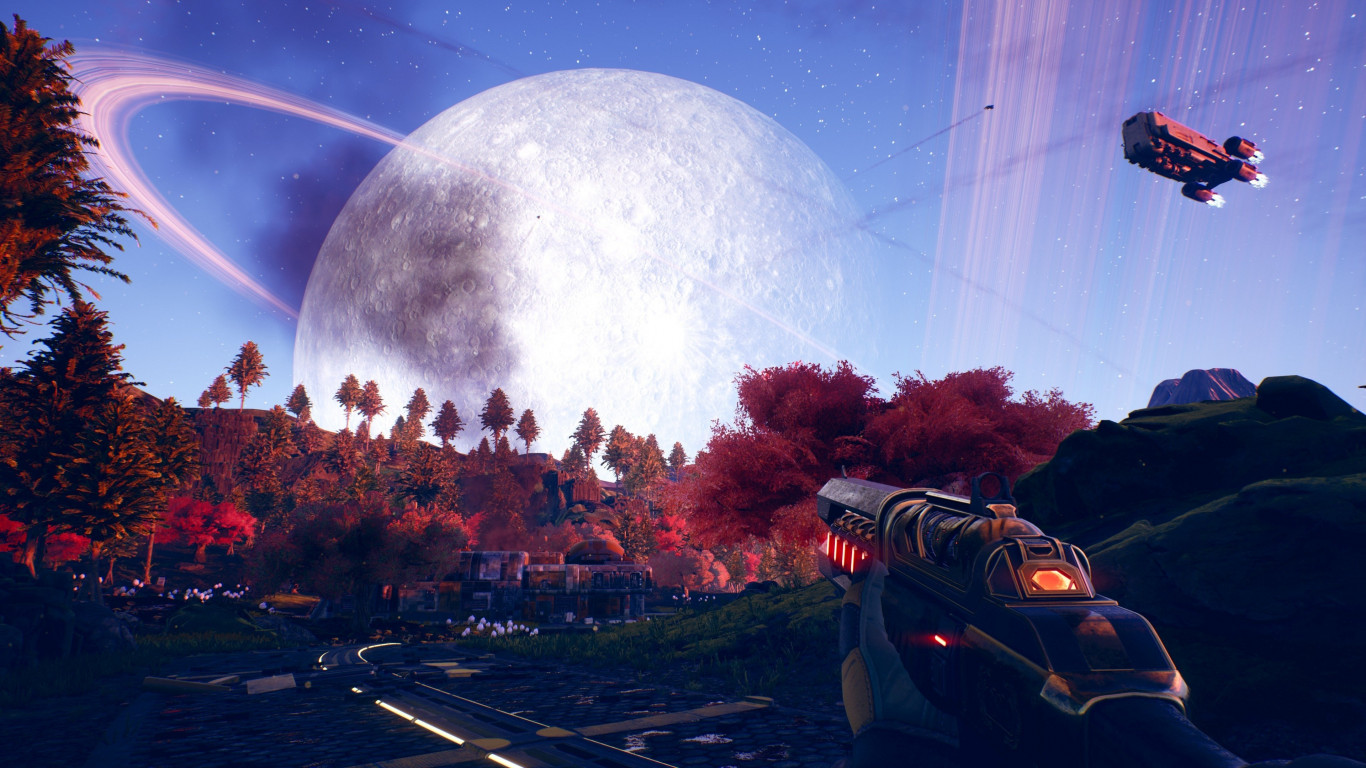 The Outer Worlds wallpaper 1366x768