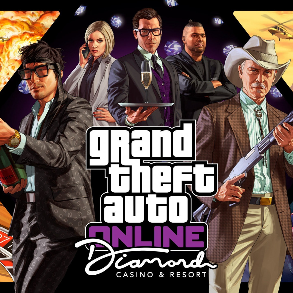 GTA Online Diamond Casino Resort wallpaper 1024x1024