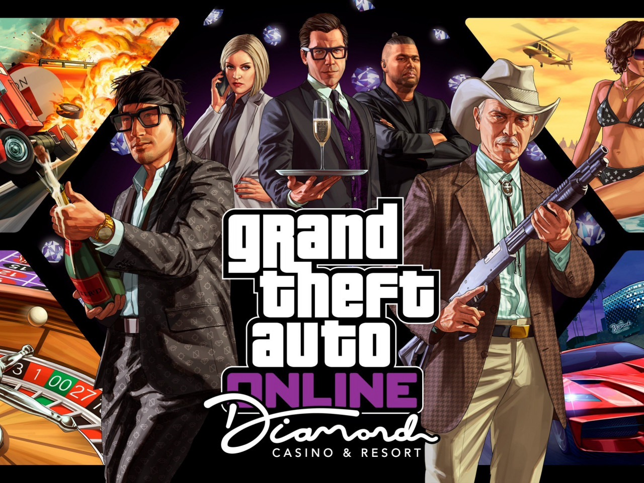 GTA Online Diamond Casino Resort wallpaper 1280x960