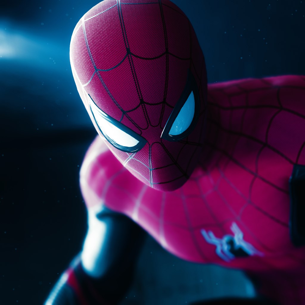 The Game: Spider man far from home wallpaper 1024x1024