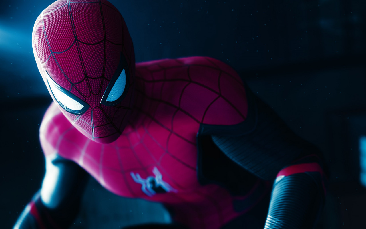 The Game: Spider man far from home wallpaper 1280x800