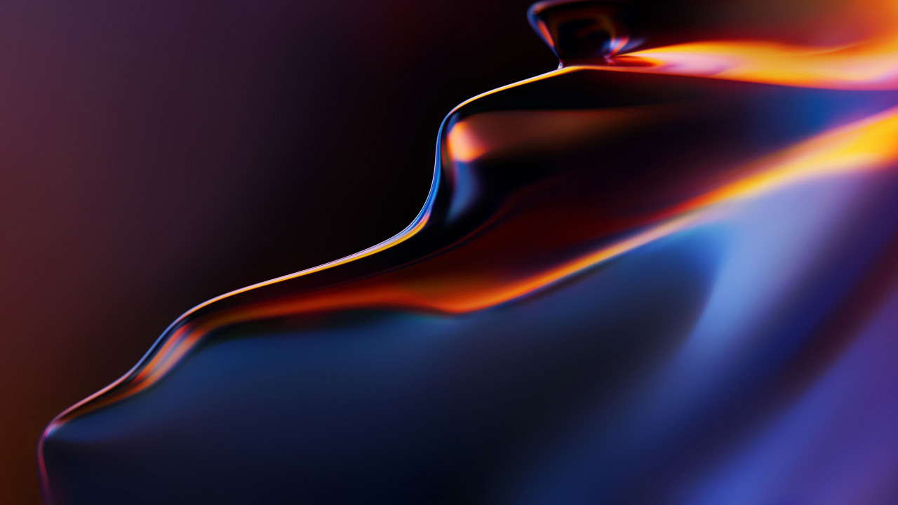 Abstract, flow, OnePlus 6T wallpaper 1280x720