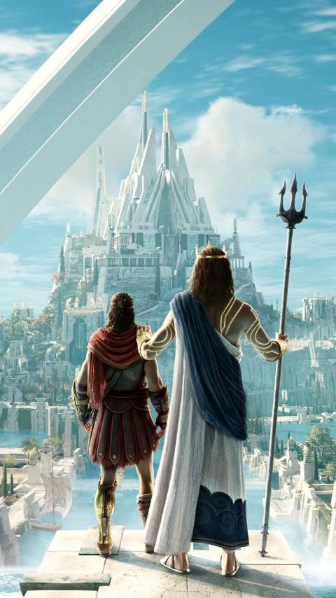 Assassin's Creed Odyssey: Judgment of Atlantis 2 wallpaper 480x854