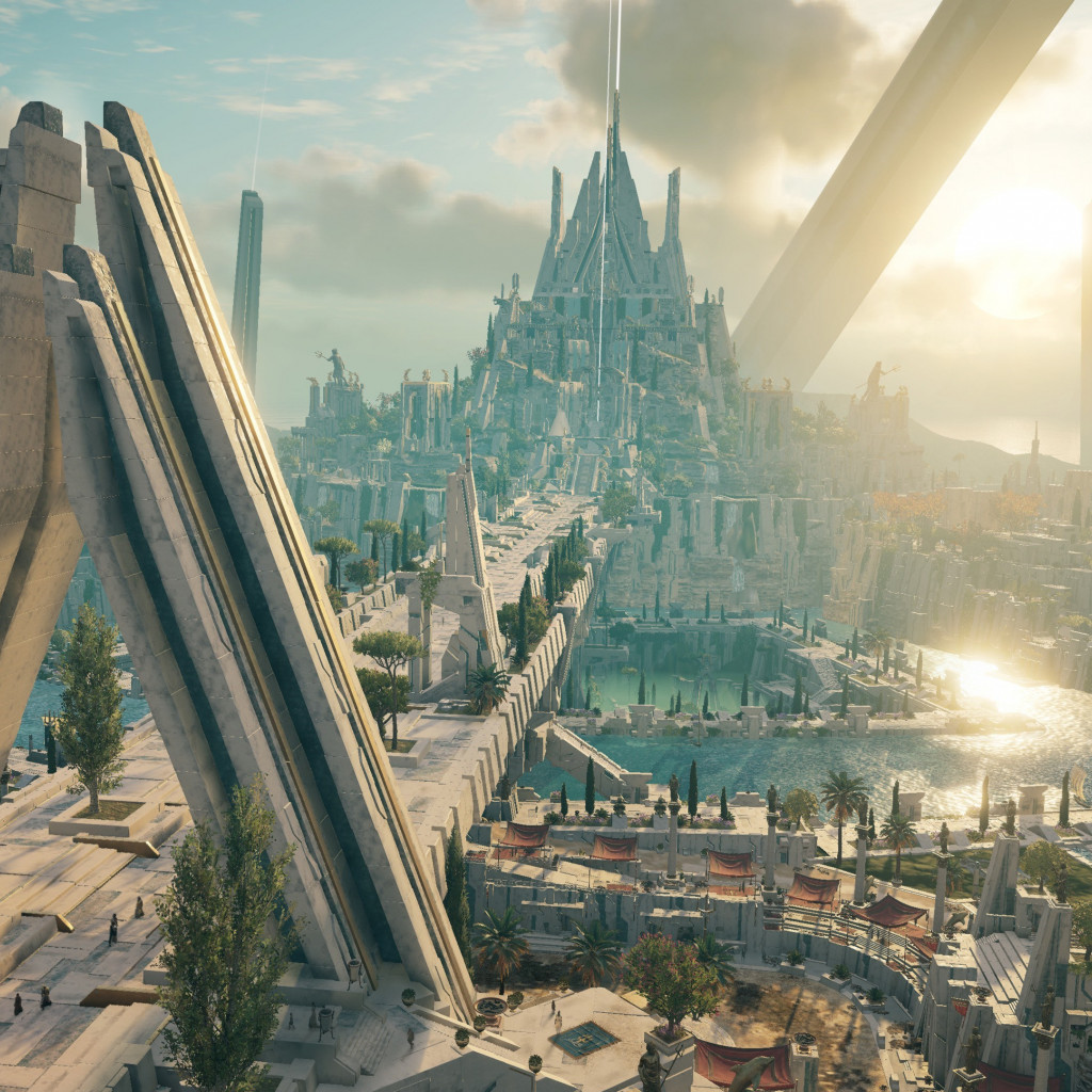 Assassin's Creed Odyssey Judgment of Atlantis wallpaper 1024x1024