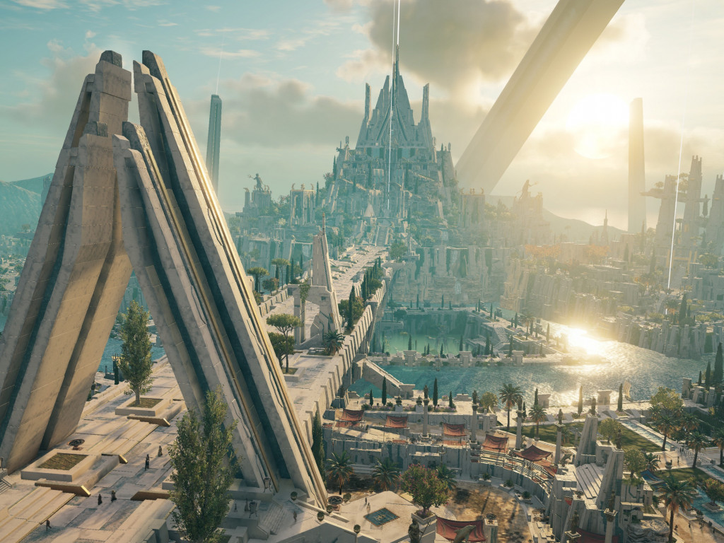 Assassin's Creed Odyssey Judgment of Atlantis wallpaper 1024x768