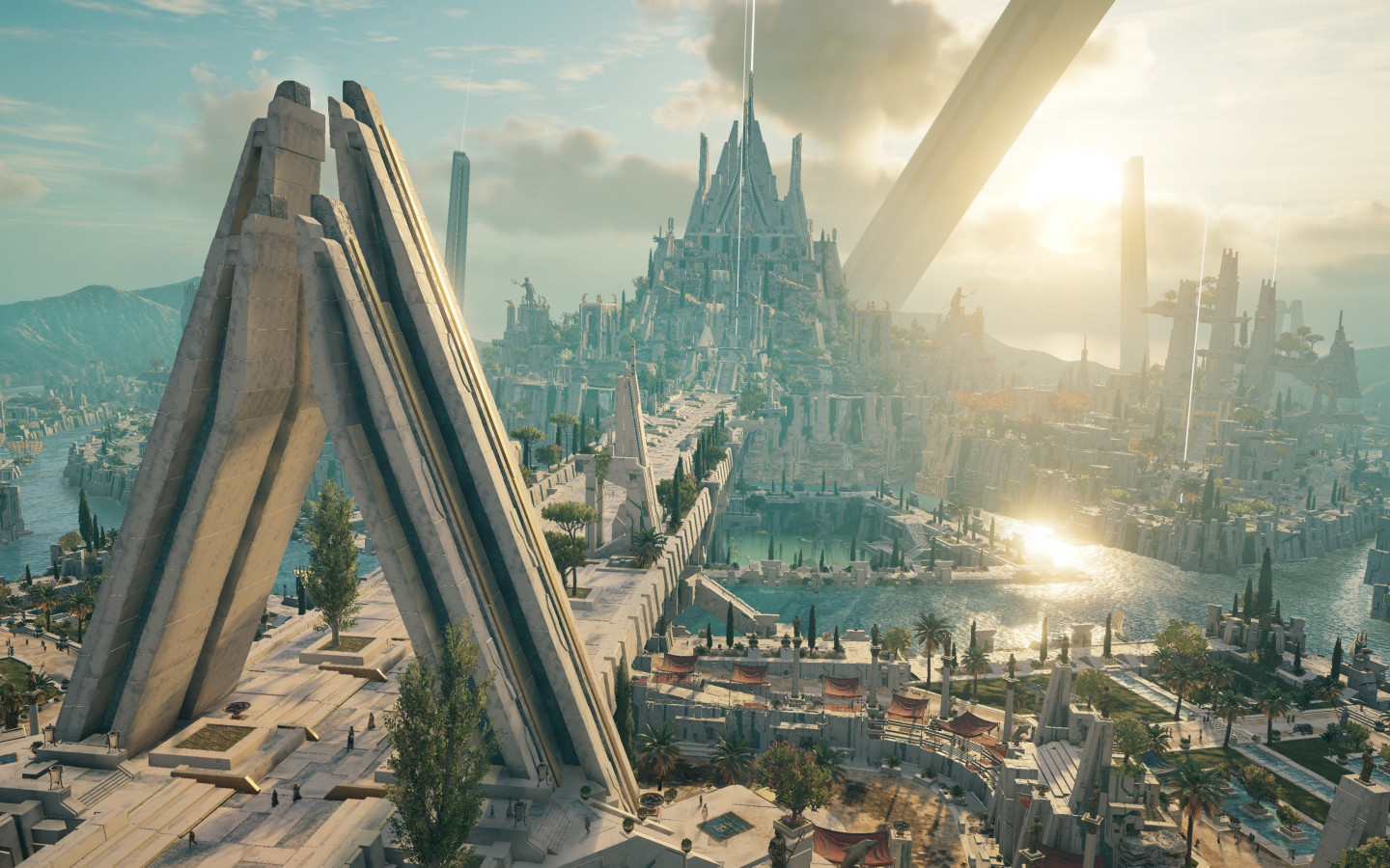 Assassin's Creed Odyssey Judgment of Atlantis wallpaper 1440x900