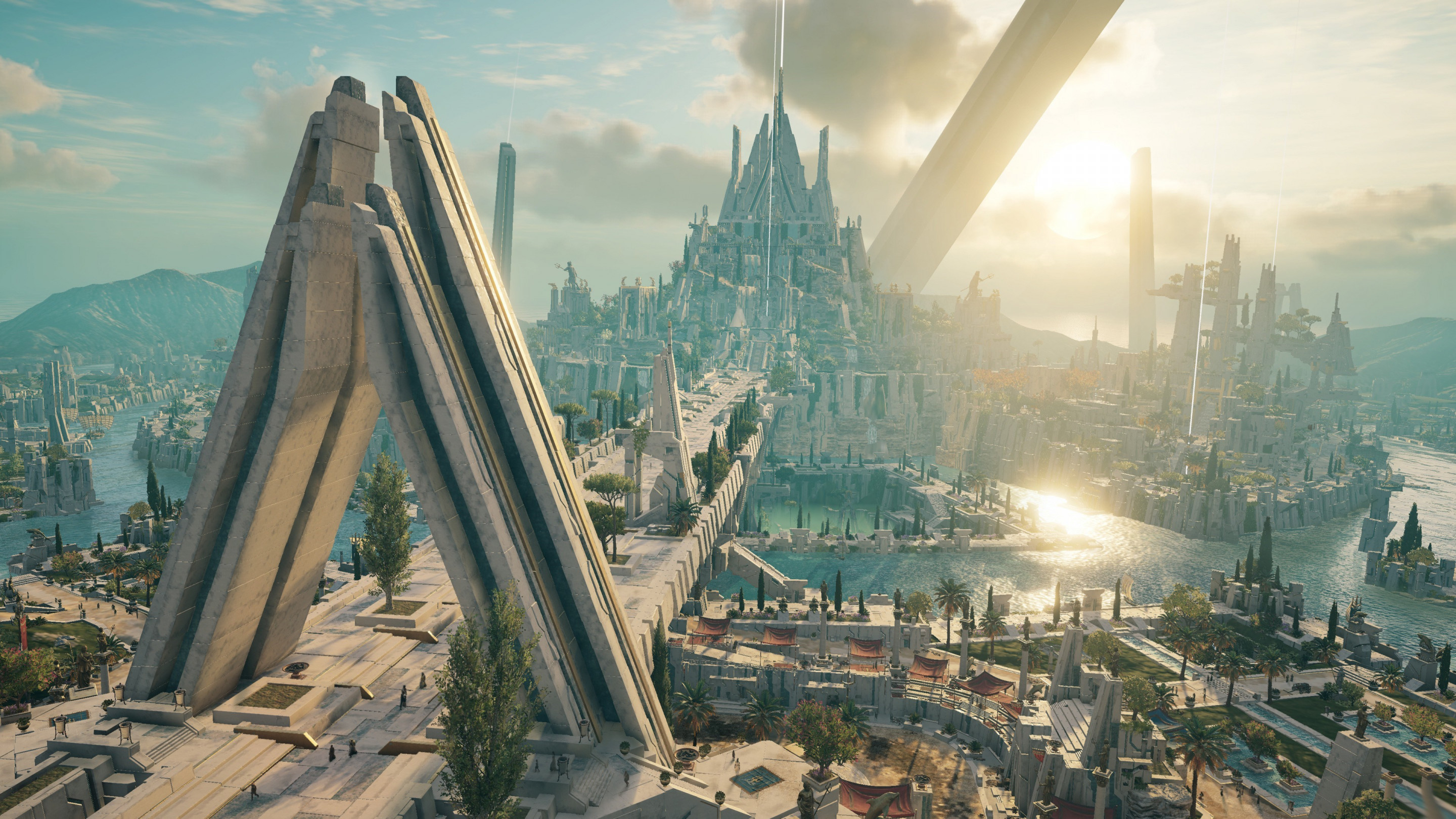 Download Wallpaper Assassin S Creed Odyssey Judgment Of Atlantis x16