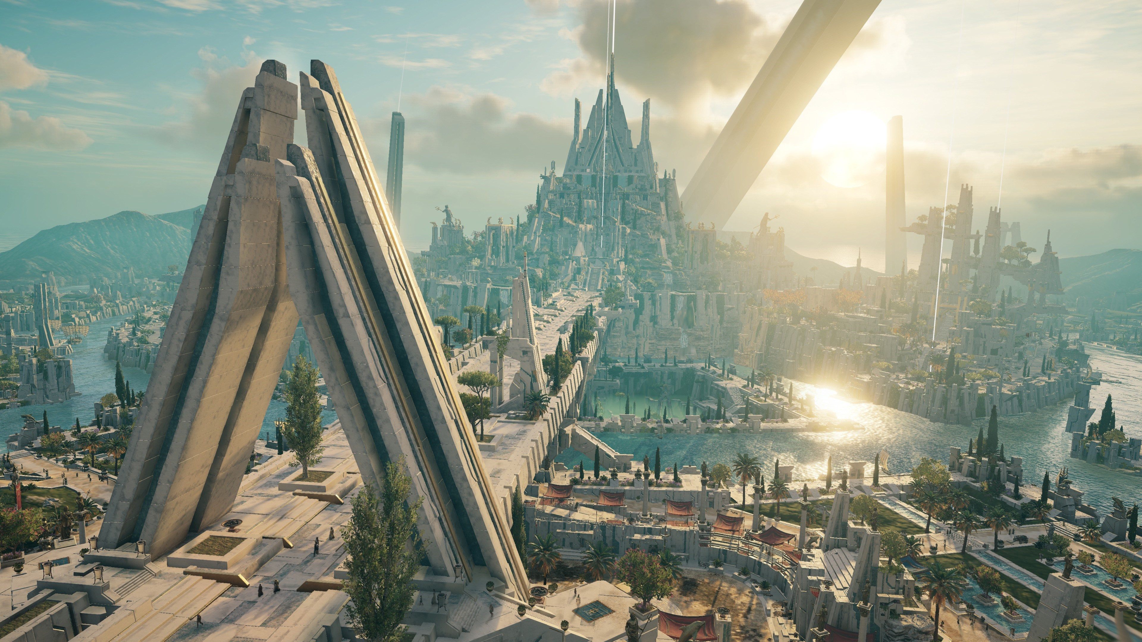 Assassin's Creed Odyssey Judgment of Atlantis wallpaper 3840x2160