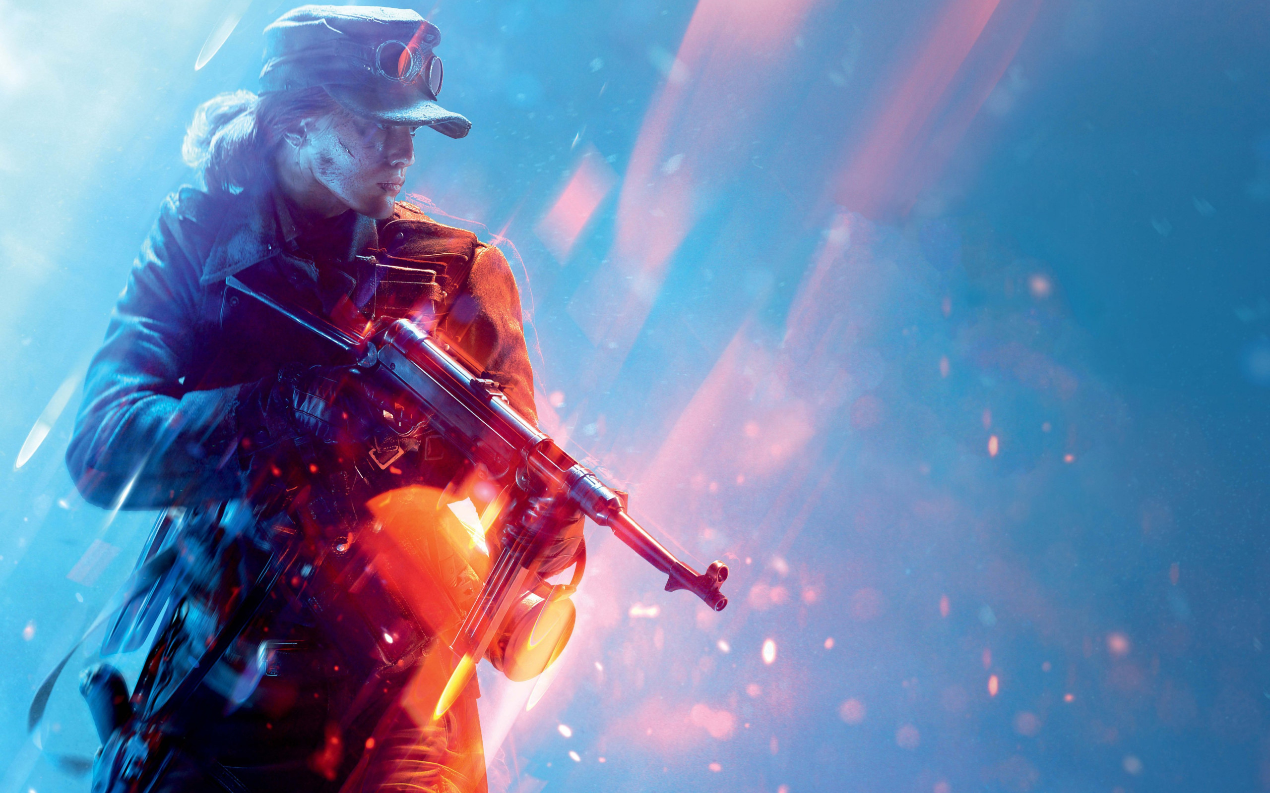 Battlefield V soldier wallpaper 2560x1600