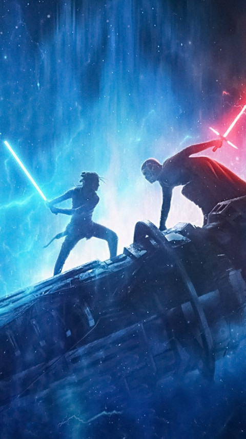 Star Wars: The Rise of Skywalker wallpaper 480x854