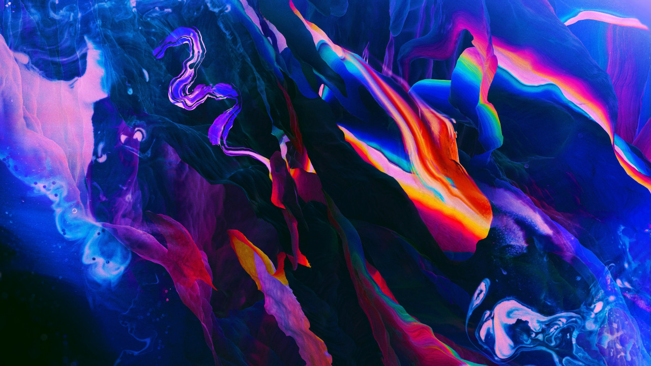 Abstract colorful wallpaper 1280x720