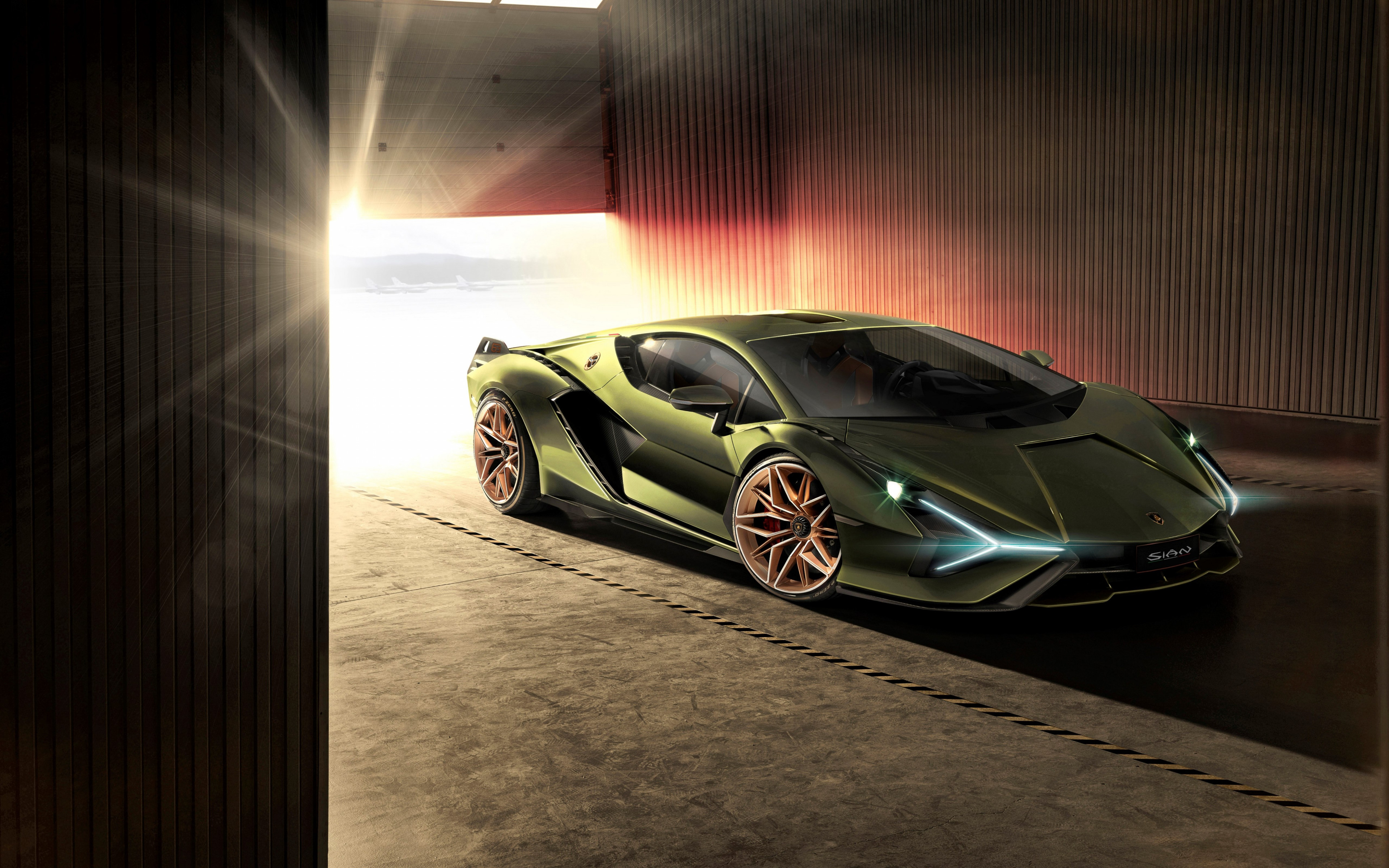 Lamborghini Sian wallpaper 3840x2400