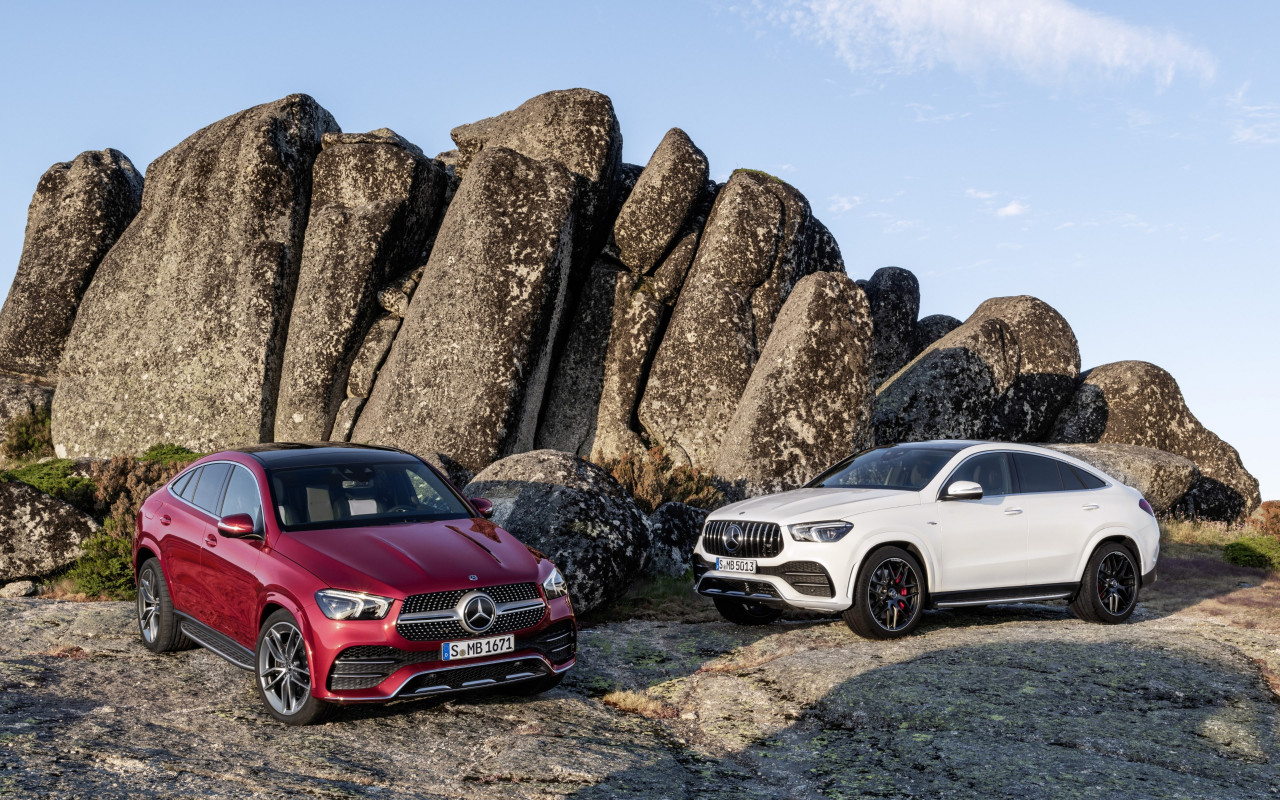Mercedes Benz GLE AMG Coupe wallpaper 1280x800