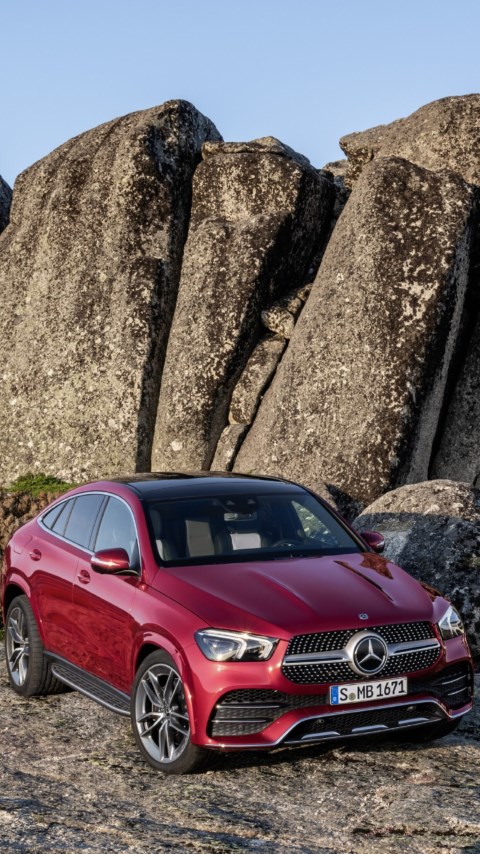 Mercedes Benz GLE AMG Coupe wallpaper 480x854