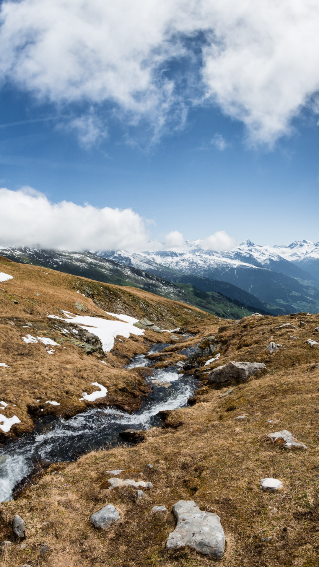 Alps landscape wallpaper 1080x1920