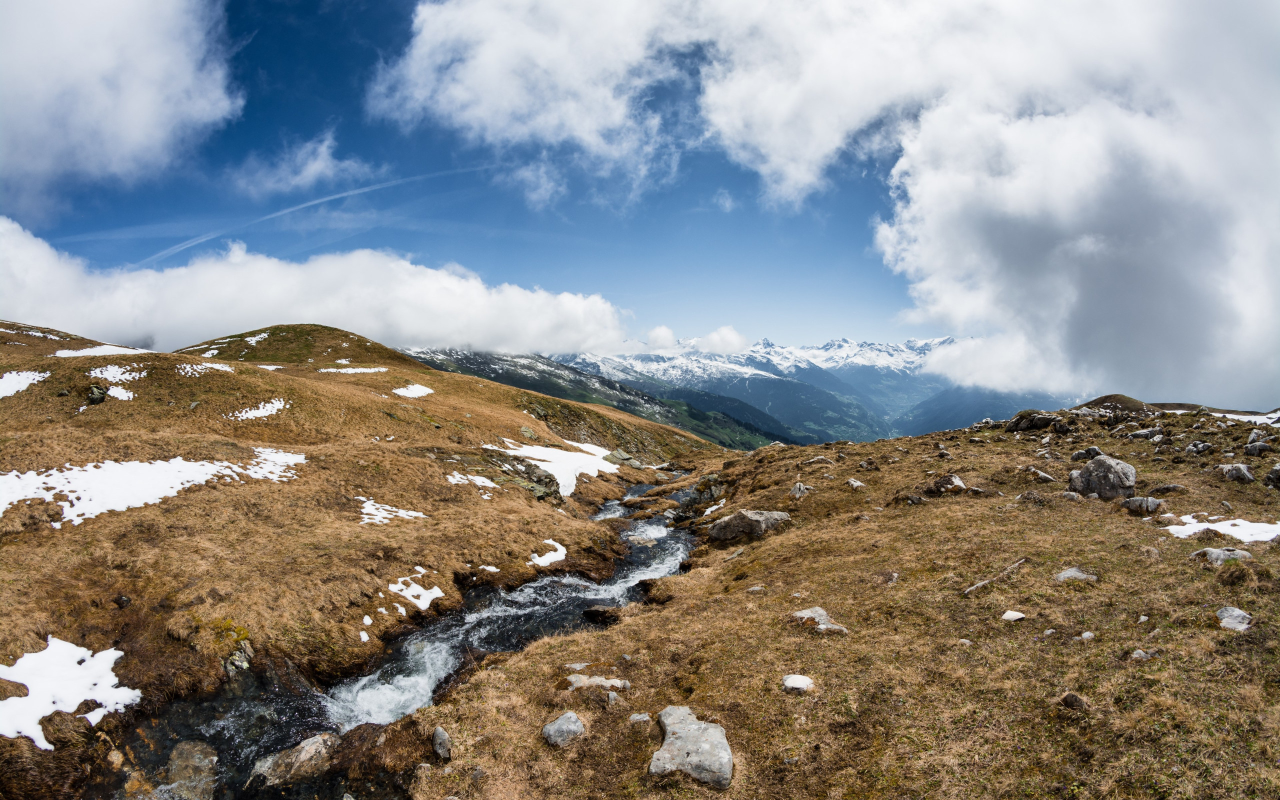 Alps landscape wallpaper 2560x1600