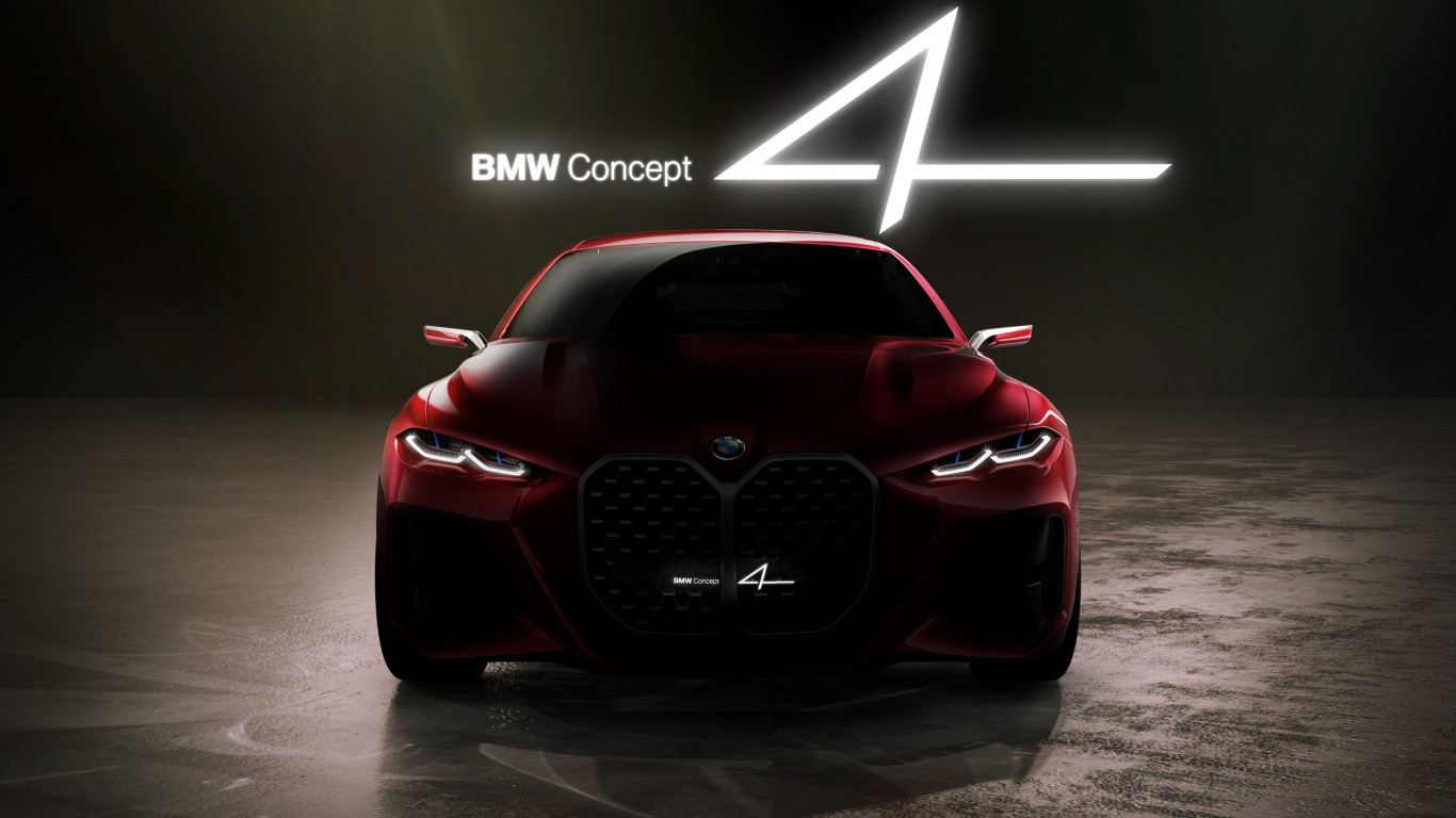 BMW Concept 4 wallpaper 1366x768