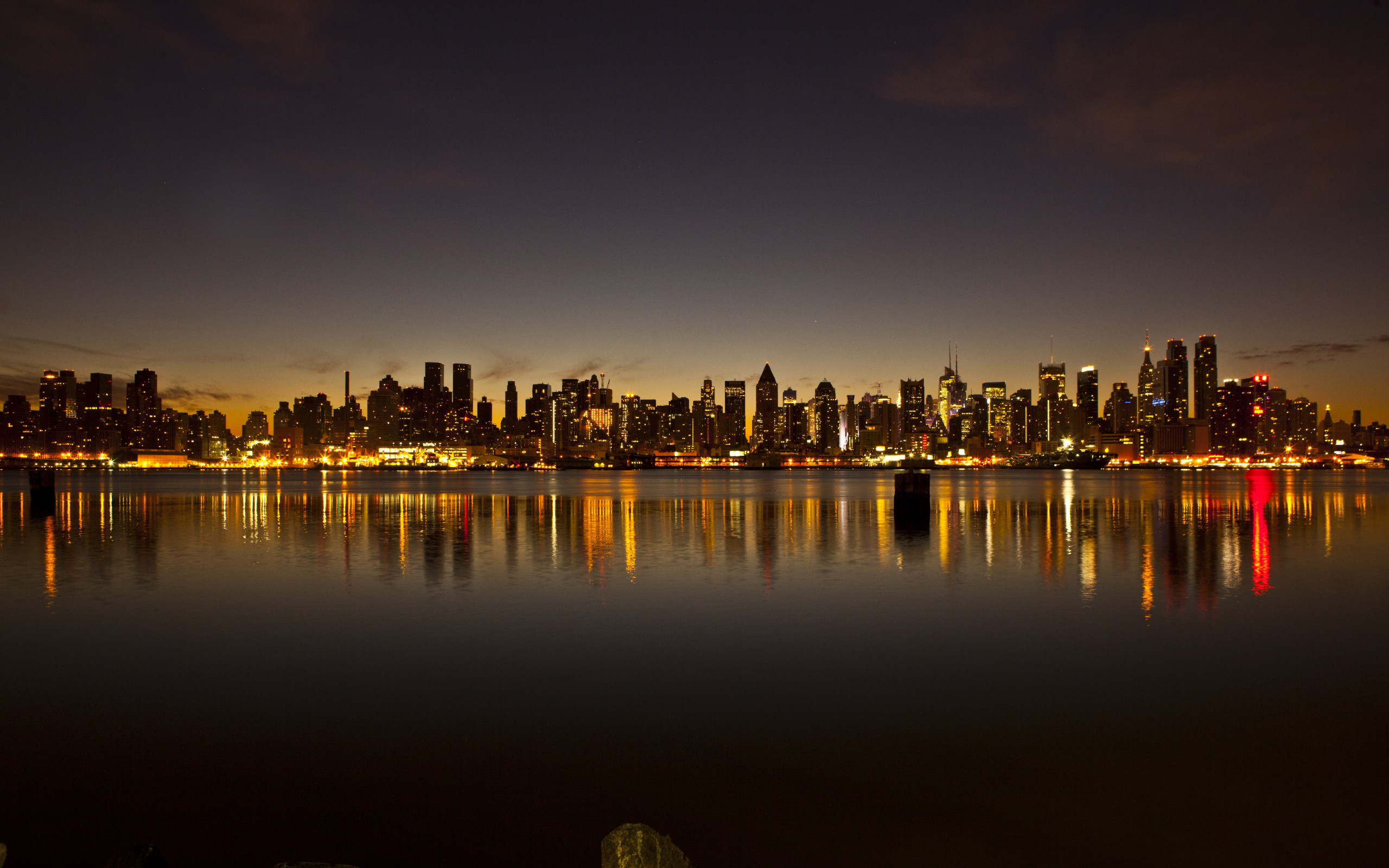 New York city skyline wallpaper 2560x1600