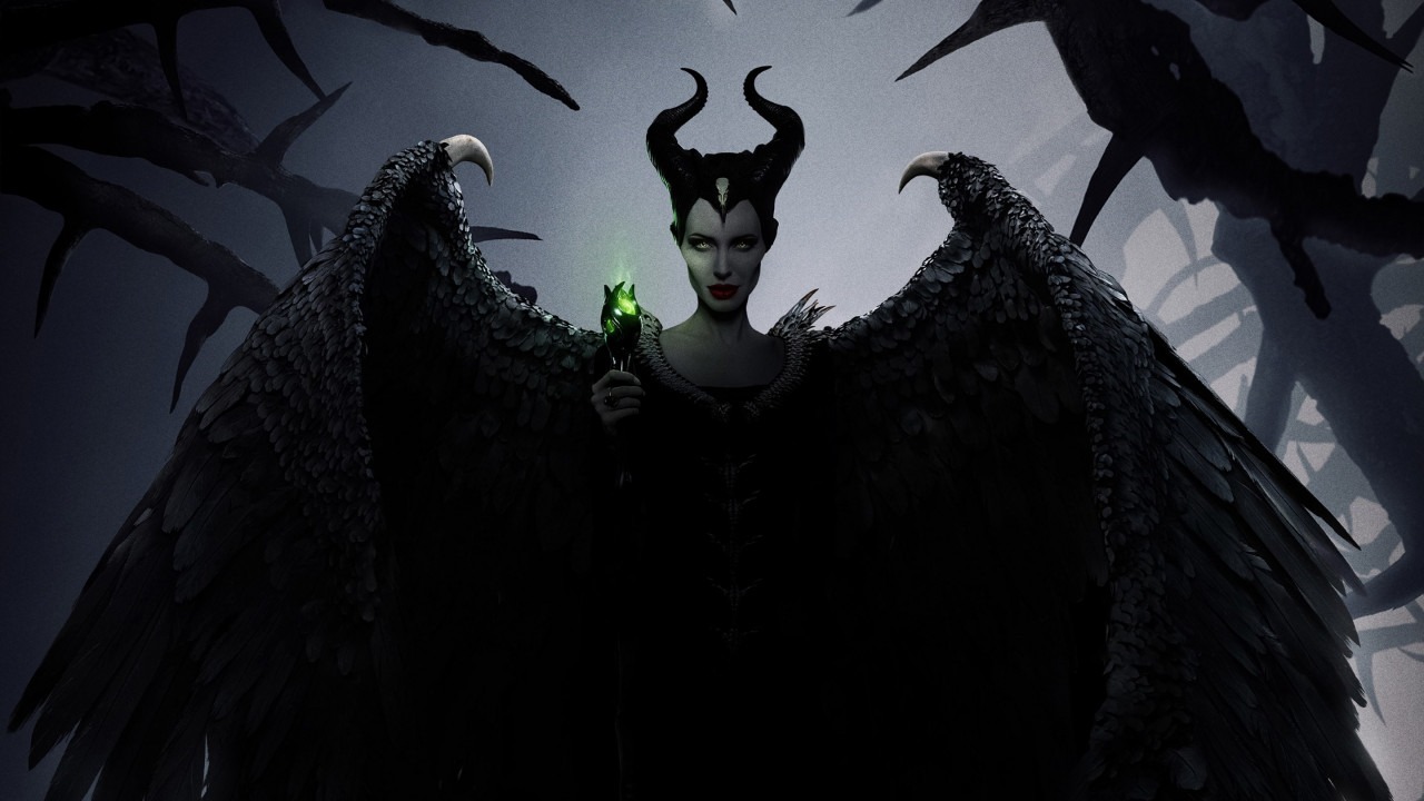 Maleficent: Mistress of Evil poster wallpaper 1280x720