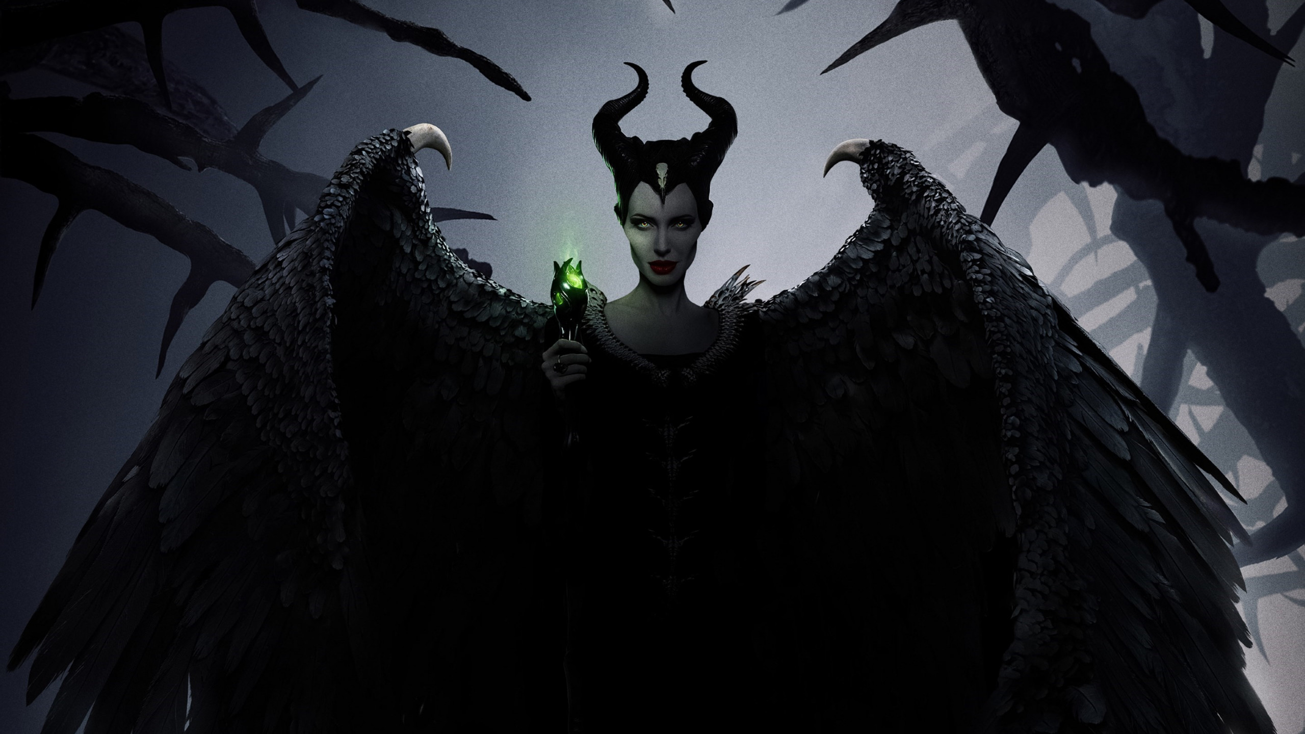 Maleficent: Mistress of Evil poster wallpaper 2560x1440