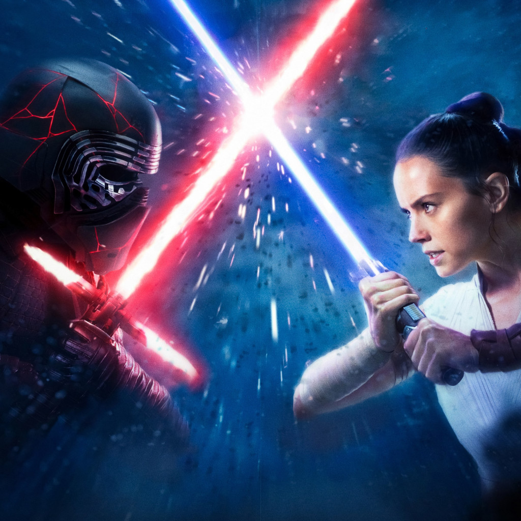 Star Wars: The Rise of Skywalker new poster wallpaper 1024x1024