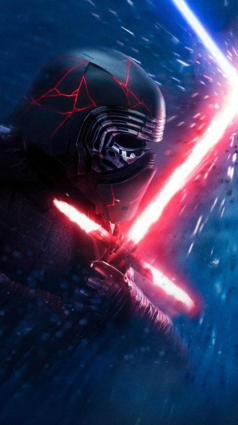 Star Wars: The Rise of Skywalker new poster wallpaper 480x854