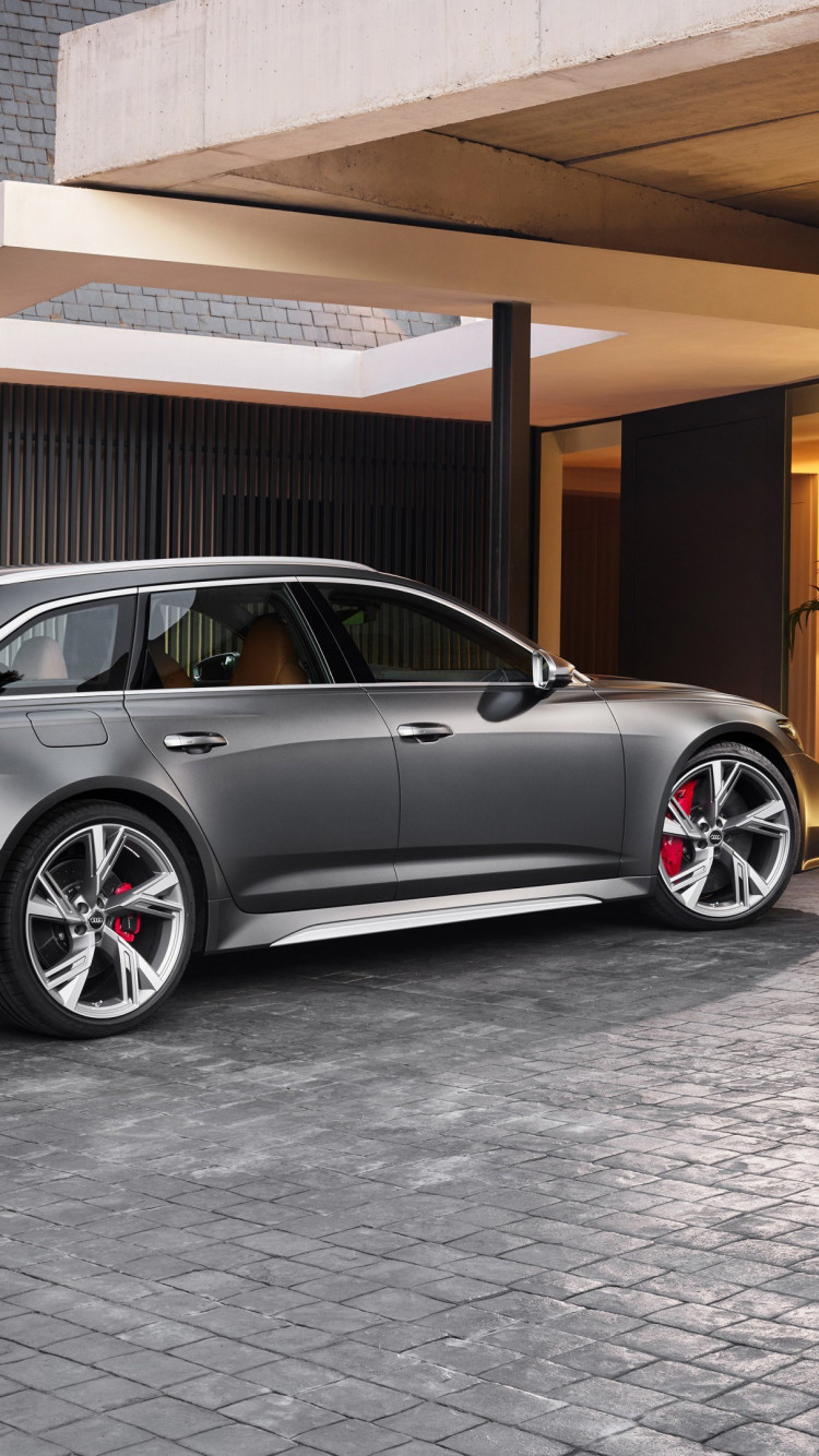 Audi RS 6 Avant wallpaper 750x1334