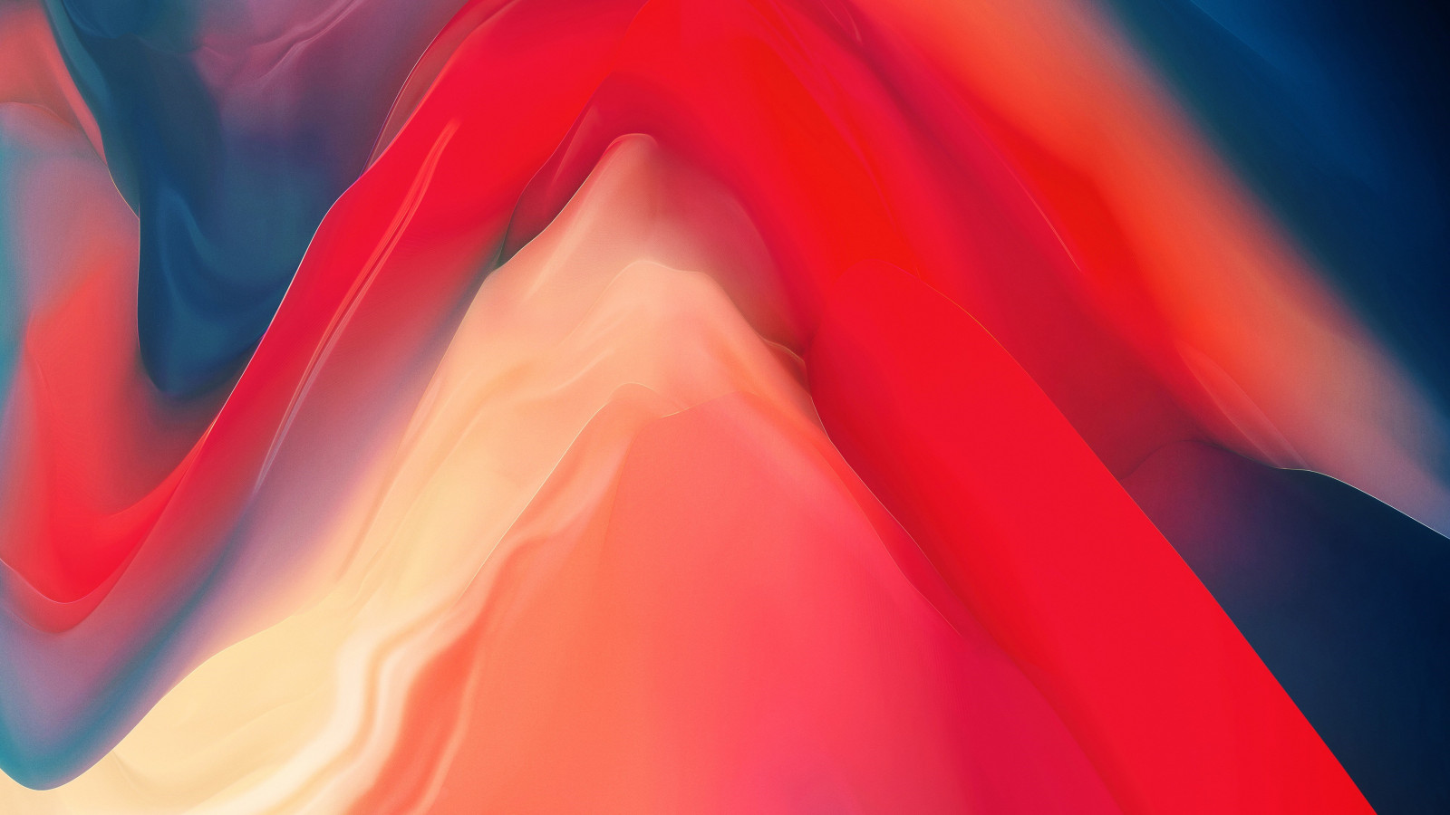 OnePlus 6T, abstract wallpaper 1600x900