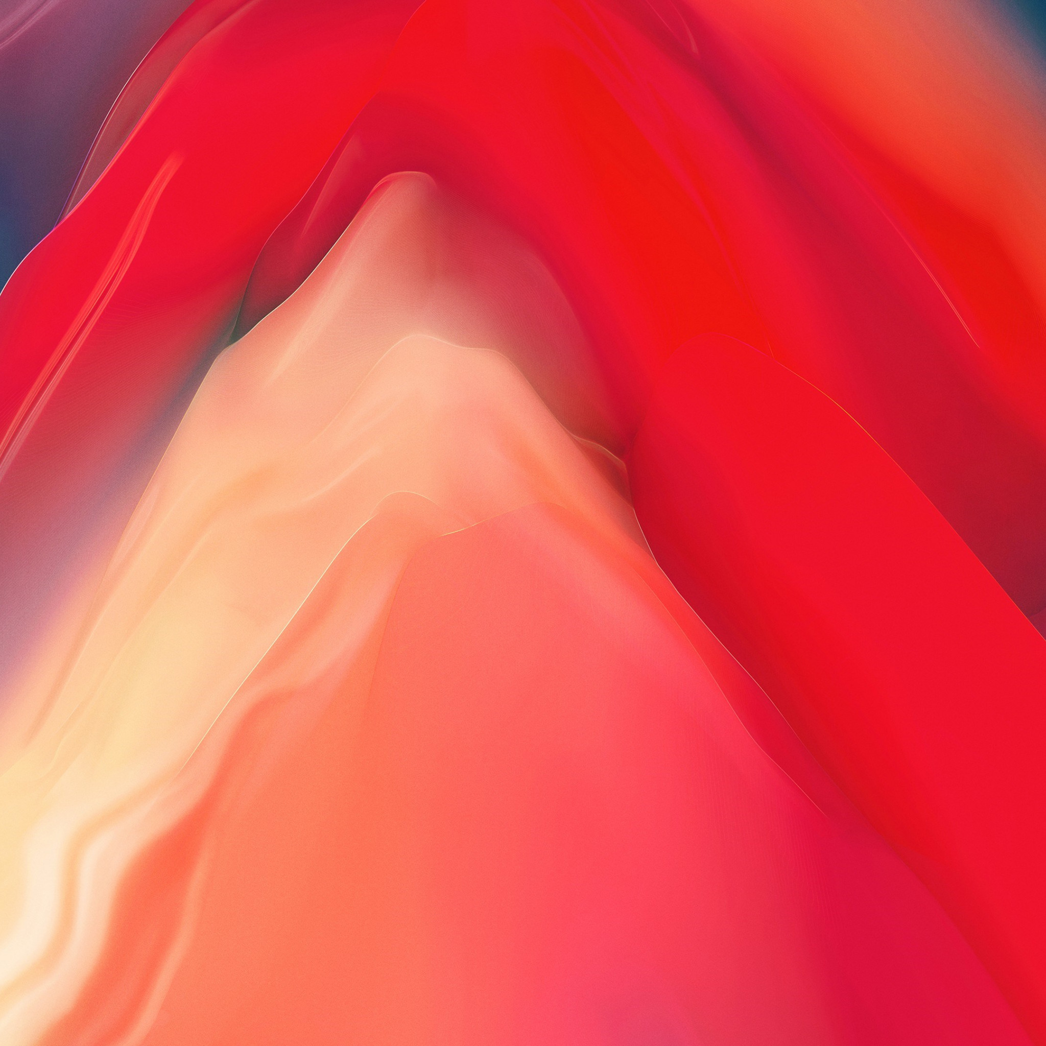 OnePlus 6T, abstract wallpaper 2048x2048
