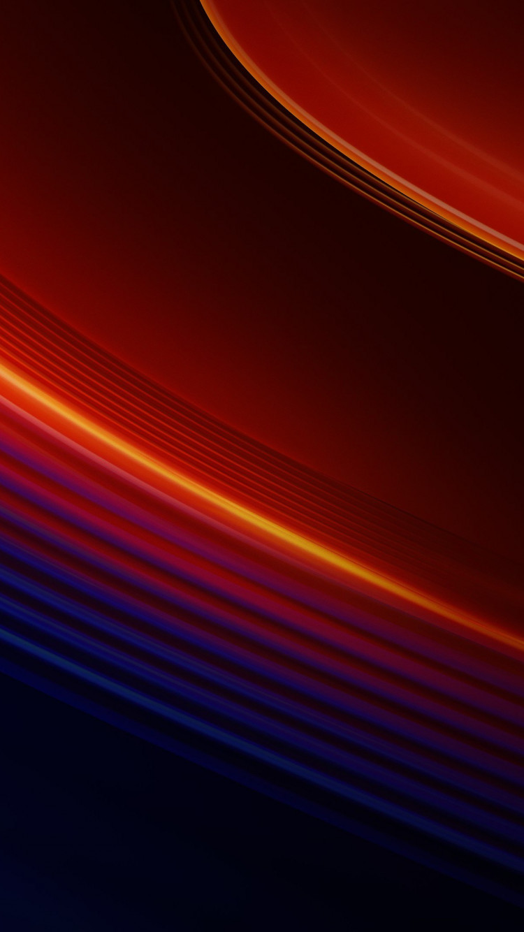 Download wallpaper: OnePlus 7T Pro warm lines 750x1334