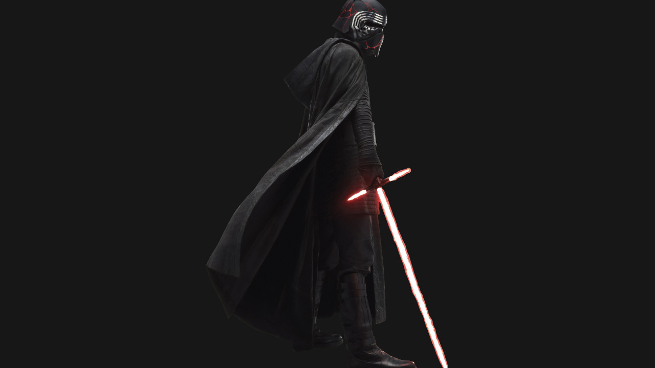 Kylo Ren in Star Wars: The Rise of Skywalker wallpaper 1280x720