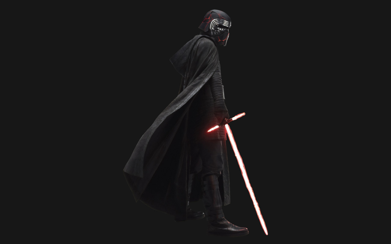 Kylo Ren in Star Wars: The Rise of Skywalker wallpaper 1280x800