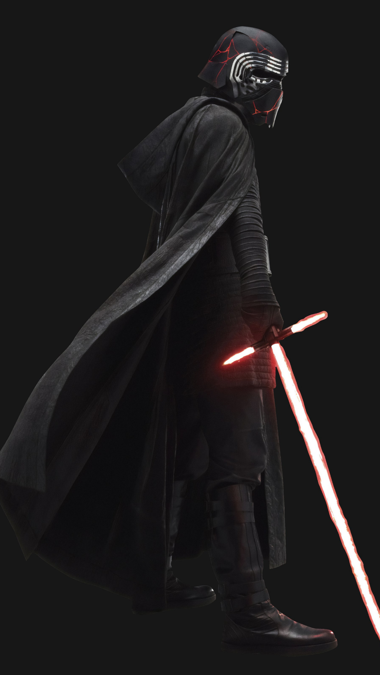 Kylo Ren in Star Wars: The Rise of Skywalker wallpaper 1440x2560