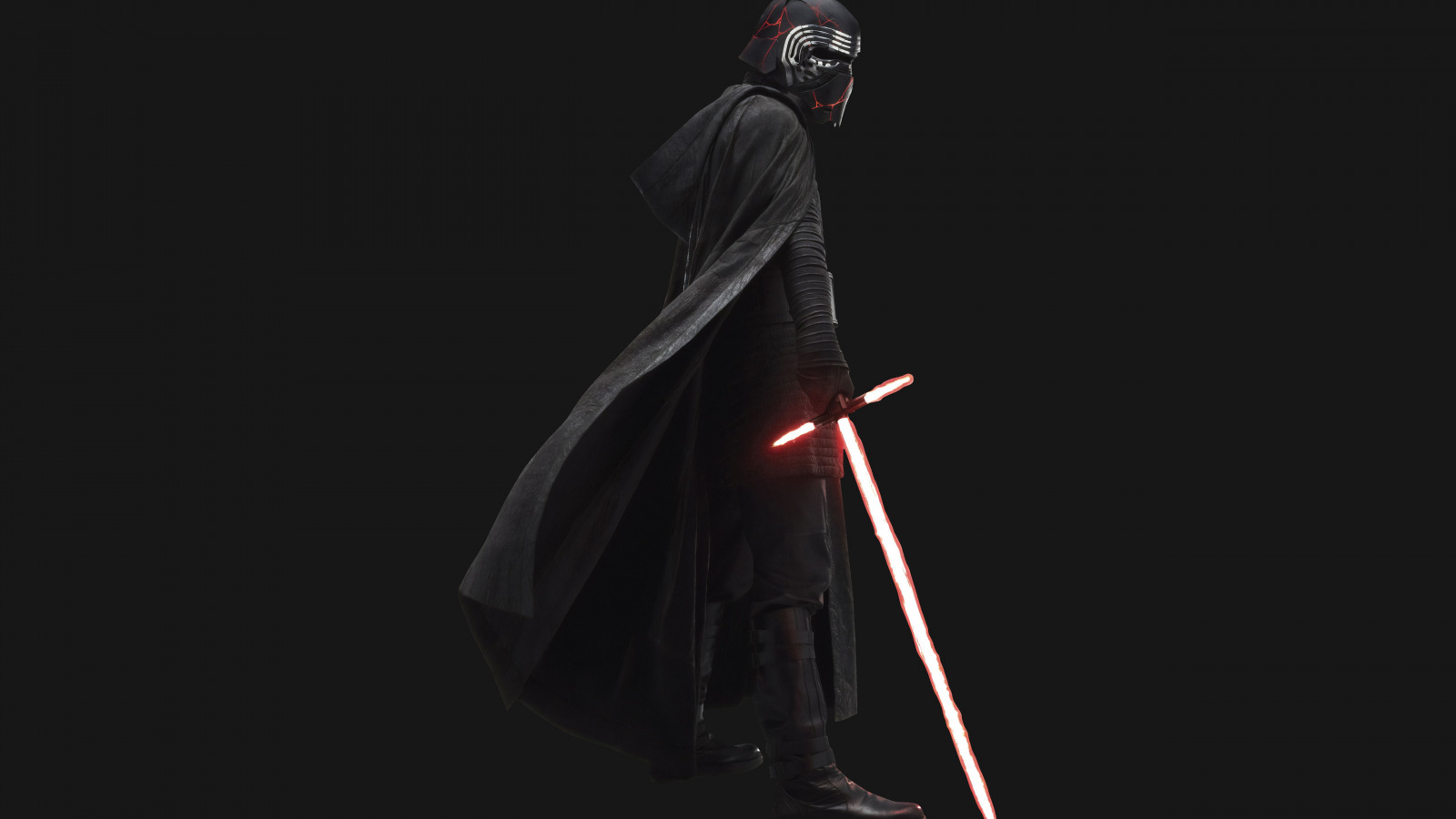 Kylo Ren in Star Wars: The Rise of Skywalker wallpaper 1600x900