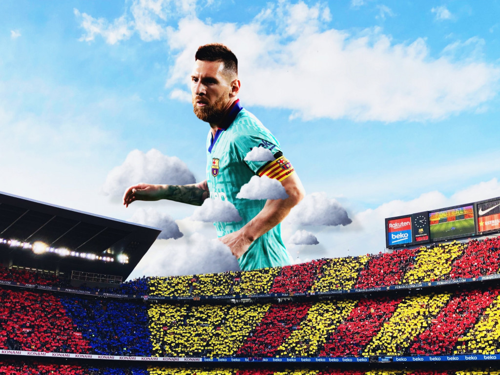Lionel Messi wallpaper 1024x768