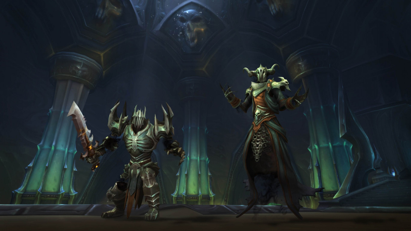 World of Warcraft: Shadowlands wallpaper 1366x768