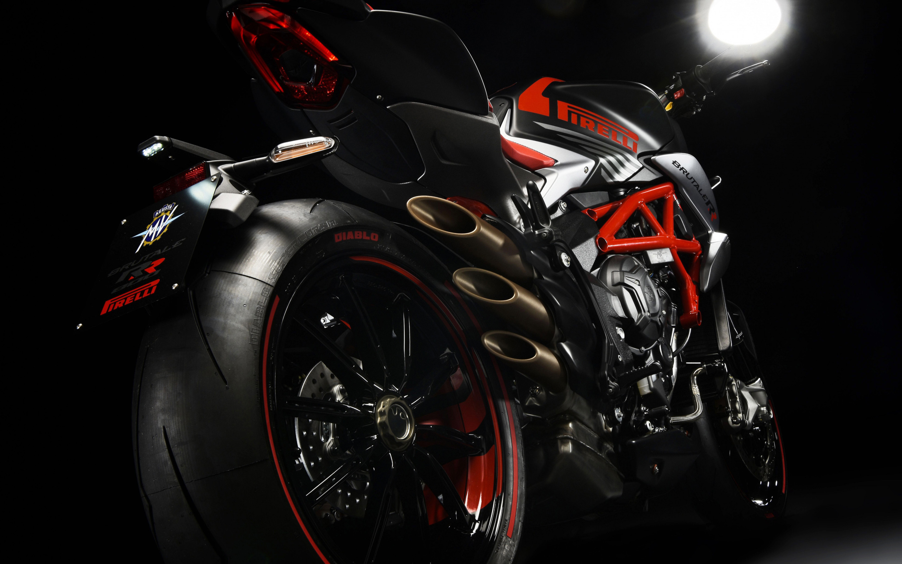 MV Agusta Brutale 800 RR Pirelli wallpaper 2880x1800