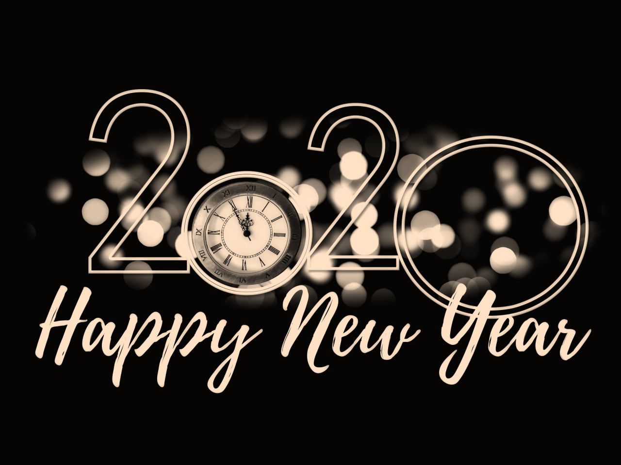 2020 Happy New Year wallpaper 1280x960