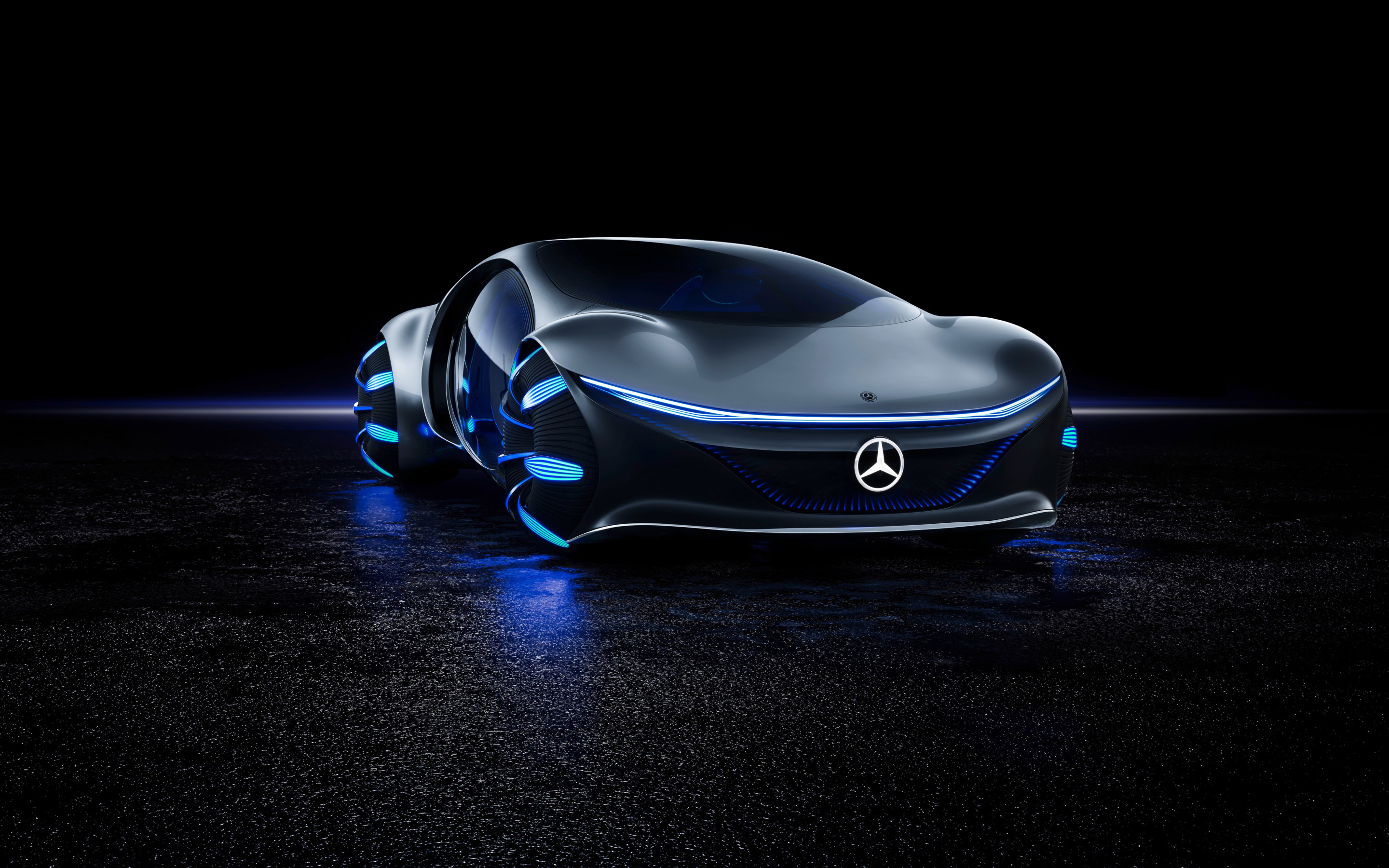 Mercedes Benz VISION AVTR front side wallpaper 2880x1800