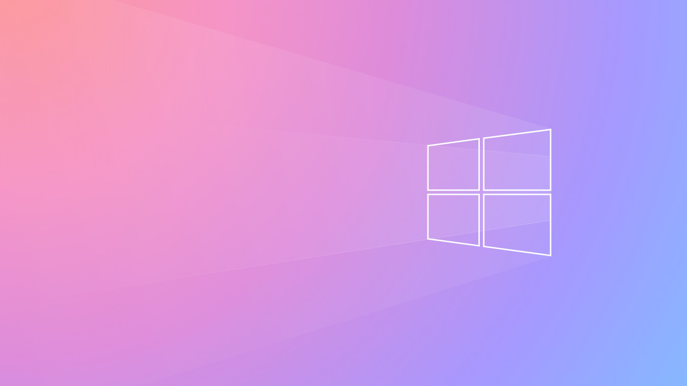 Windows Logo 2020 wallpaper 1366x768