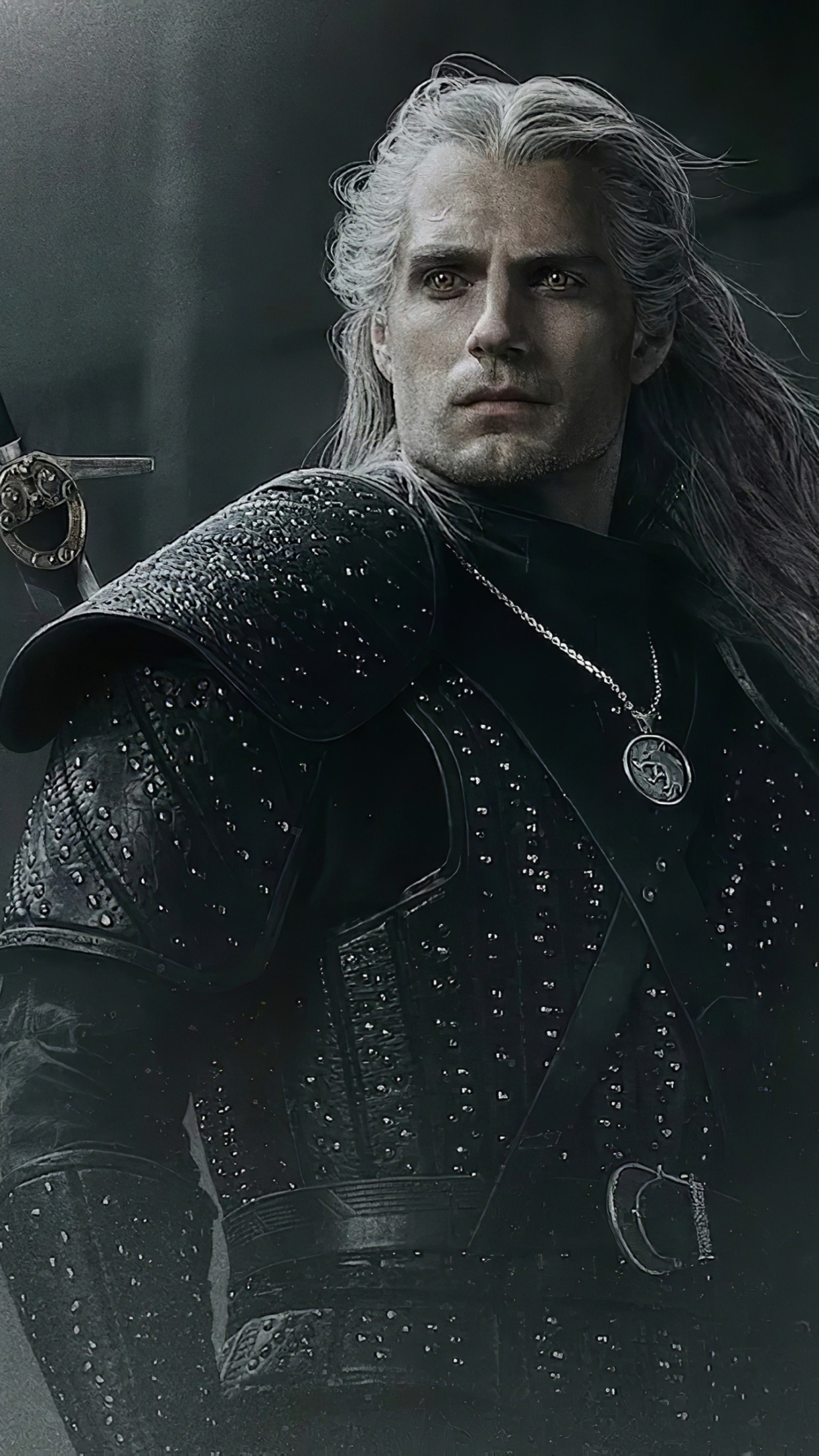 Henry Cavli in The Witcher wallpaper 1242x2208