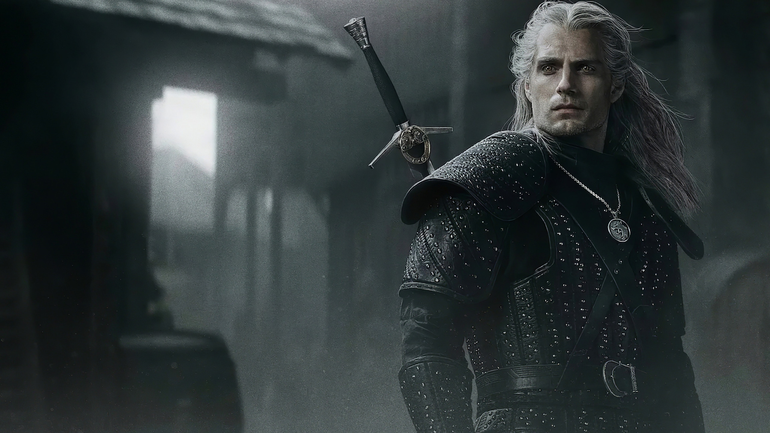 Henry Cavli in The Witcher wallpaper 2560x1440