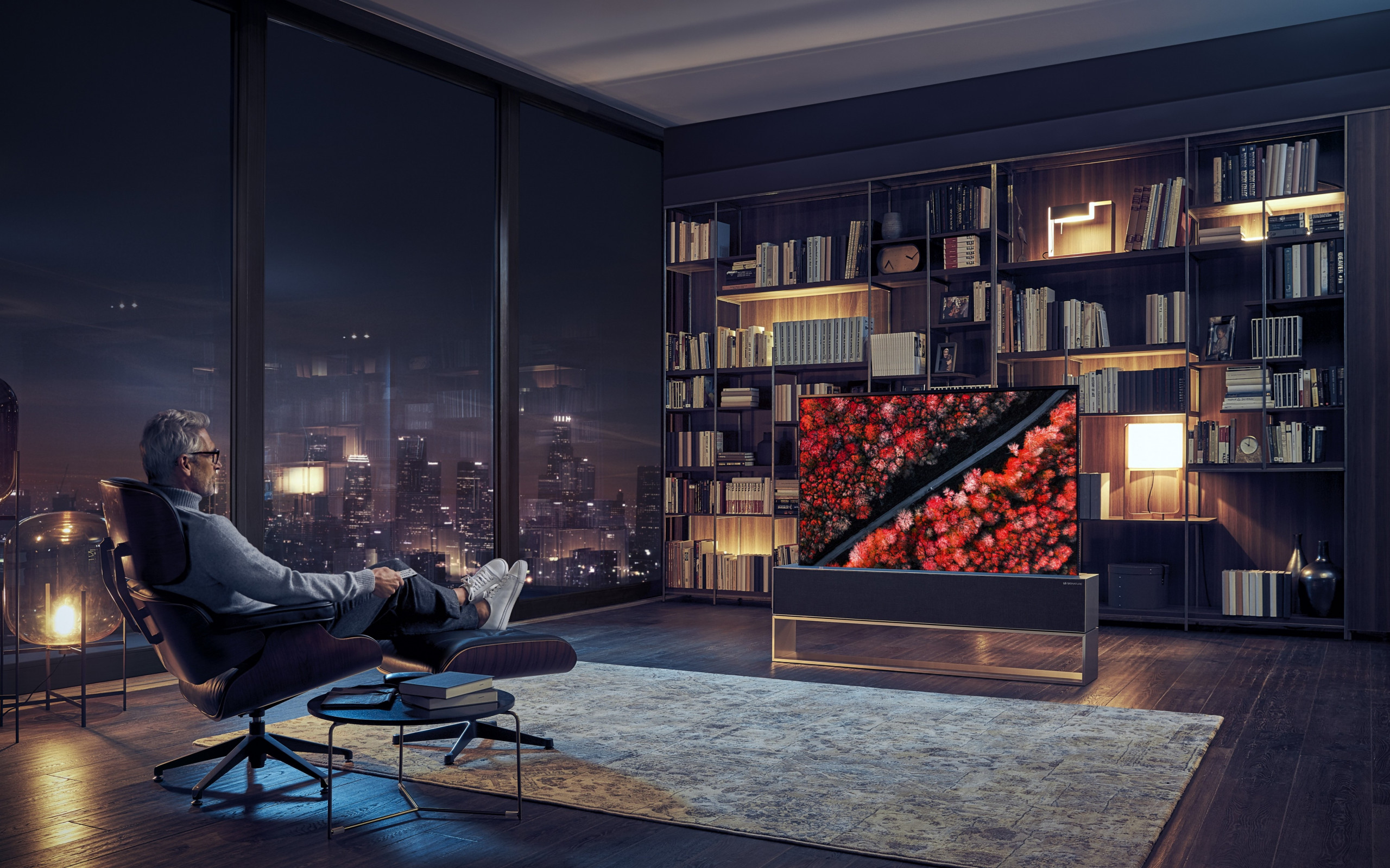 LG Signature OLED TV R wallpaper 2560x1600