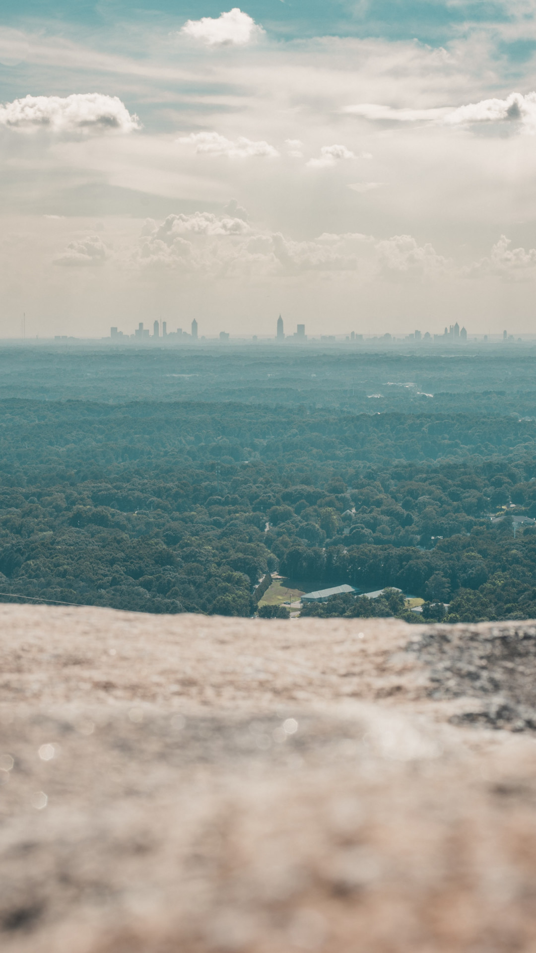 Top of Stone Mountain, Georgia wallpaper 1080x1920